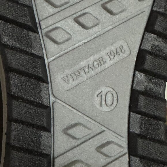 Weatherproof Vintage Steven Black Griffin Lace-Up Boots Durable Rubber Sole 10 - Picture 6 of 11